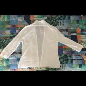 Lightweight white sweater